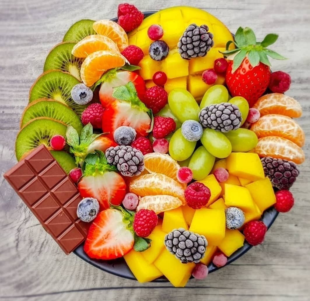 Поднос "с фруктами"