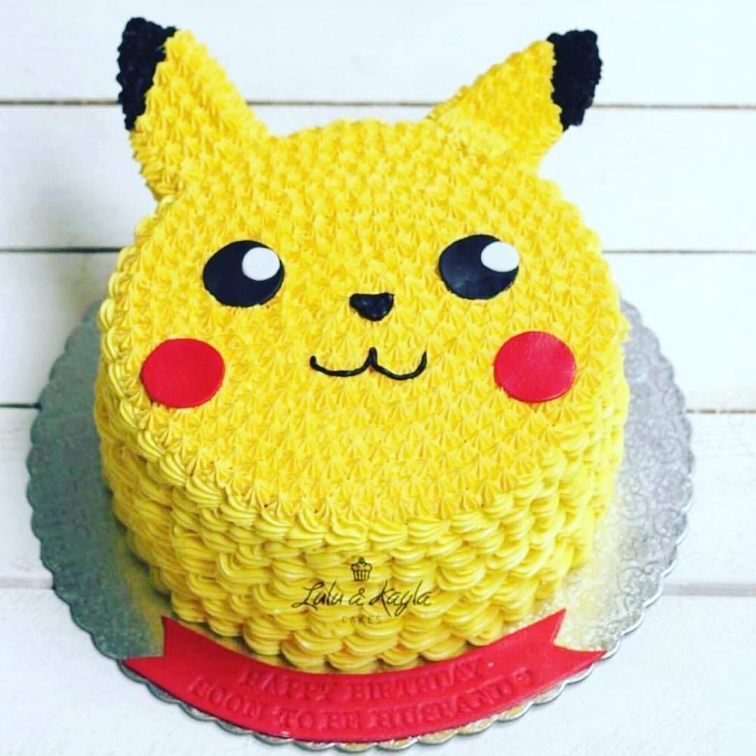 Торты с Пикачу для девочек на день рождения