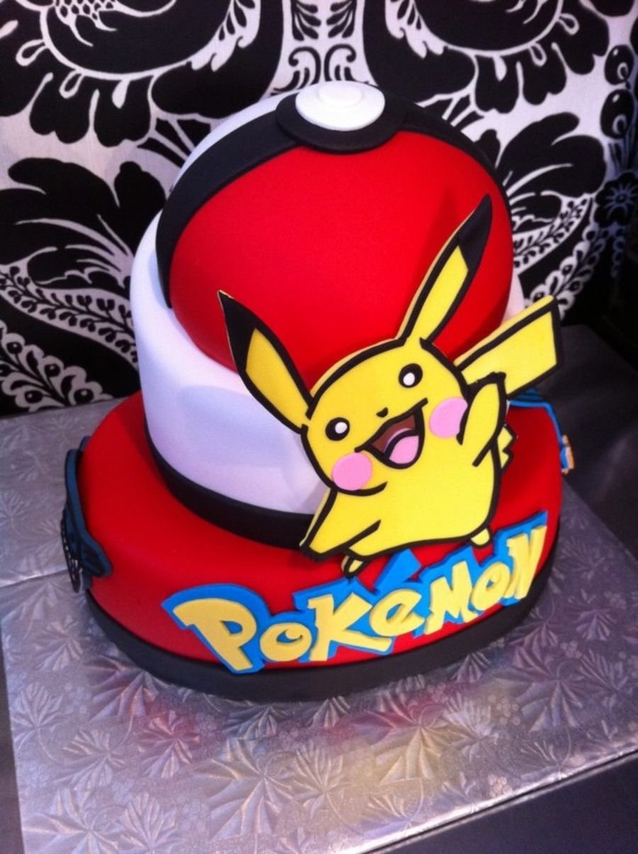 Pikachu Cake