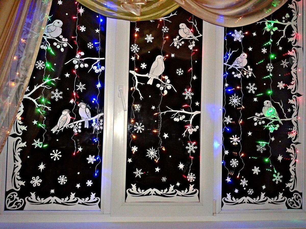 Вытынанки на окна