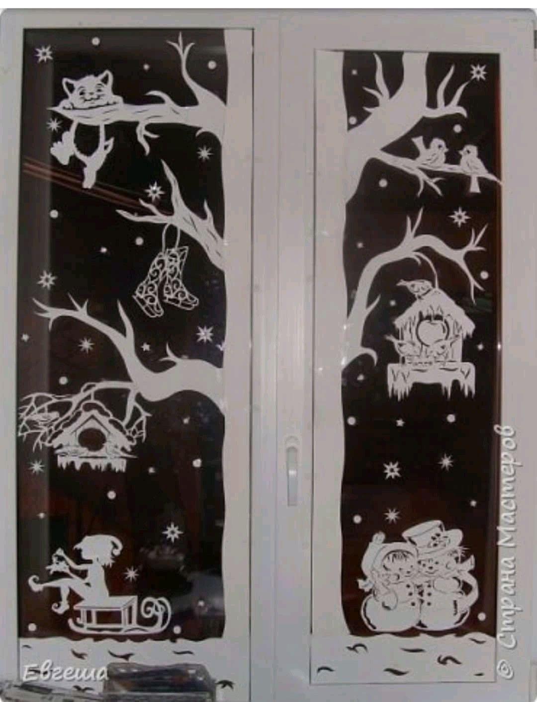 Украшения на окна