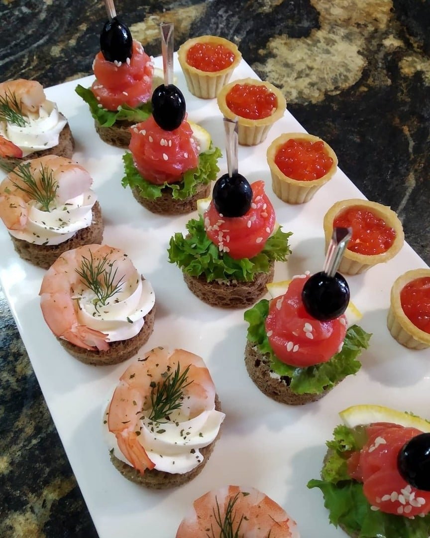 Бутерброды на праздничный стол