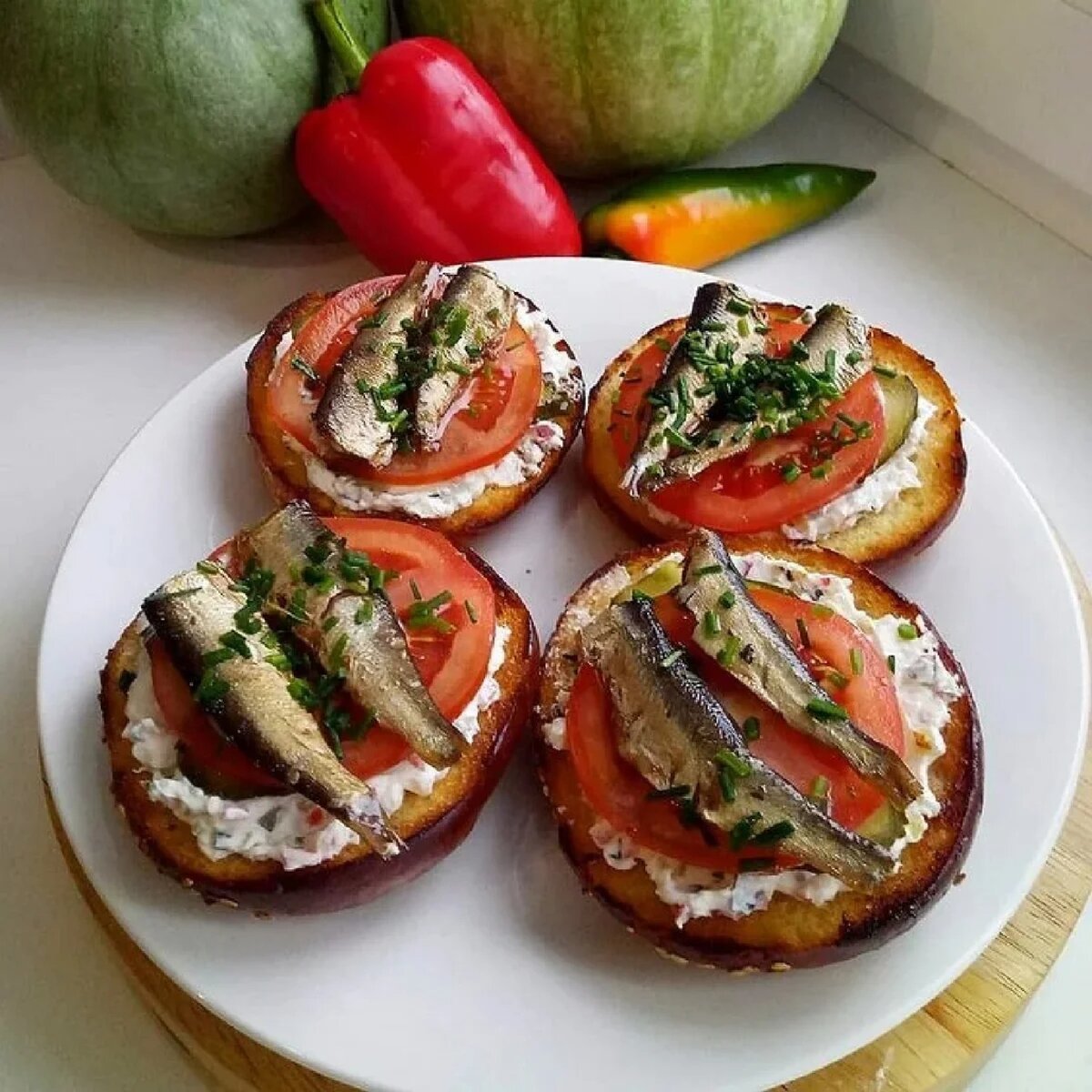 Красивые бутерброды на праздничный стол