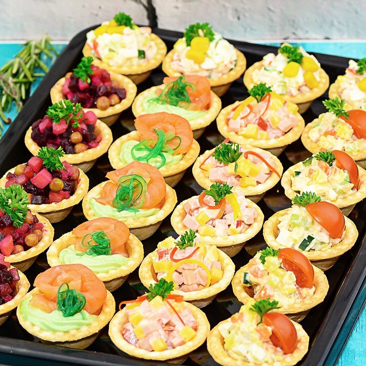 Красивые бутерброды