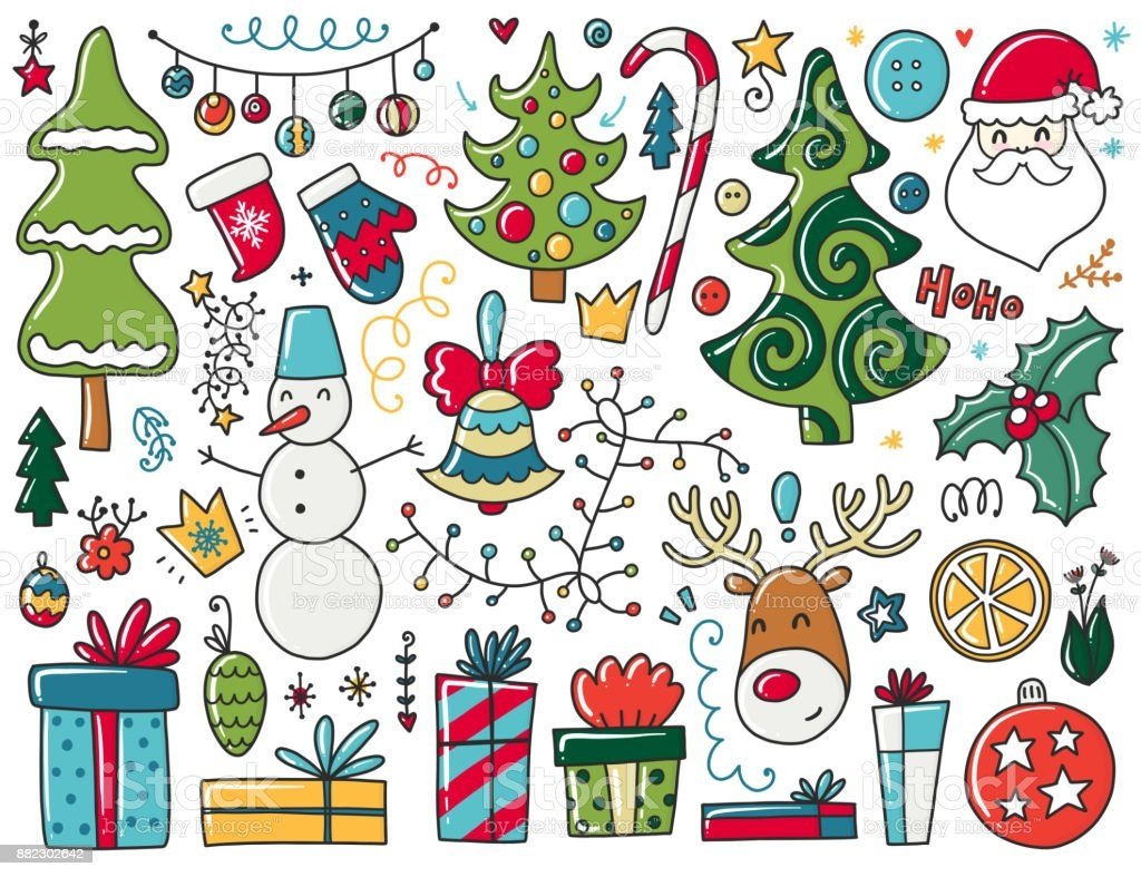 Новогодние дудлы