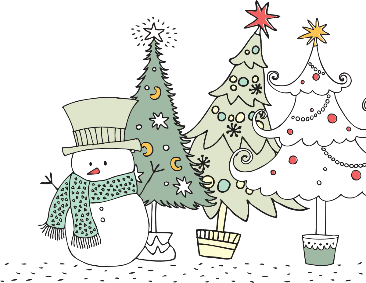 Новогодние рисунки