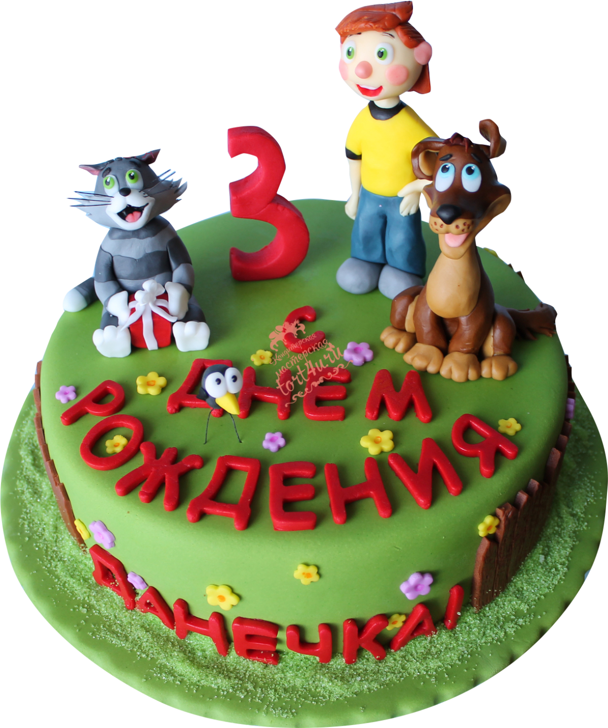 Пряники с героями Простоквашино