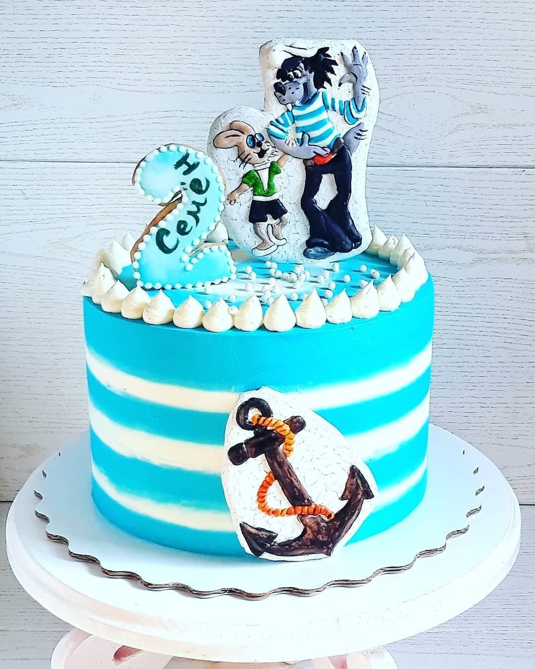 Торт с мамонтенком