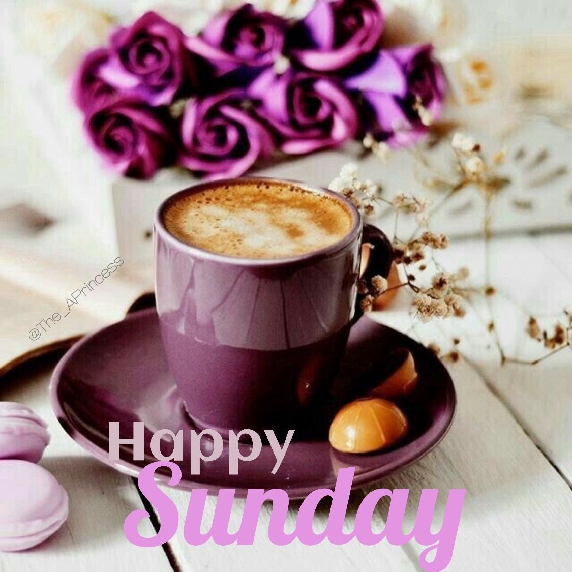 Фиолетовый кофе