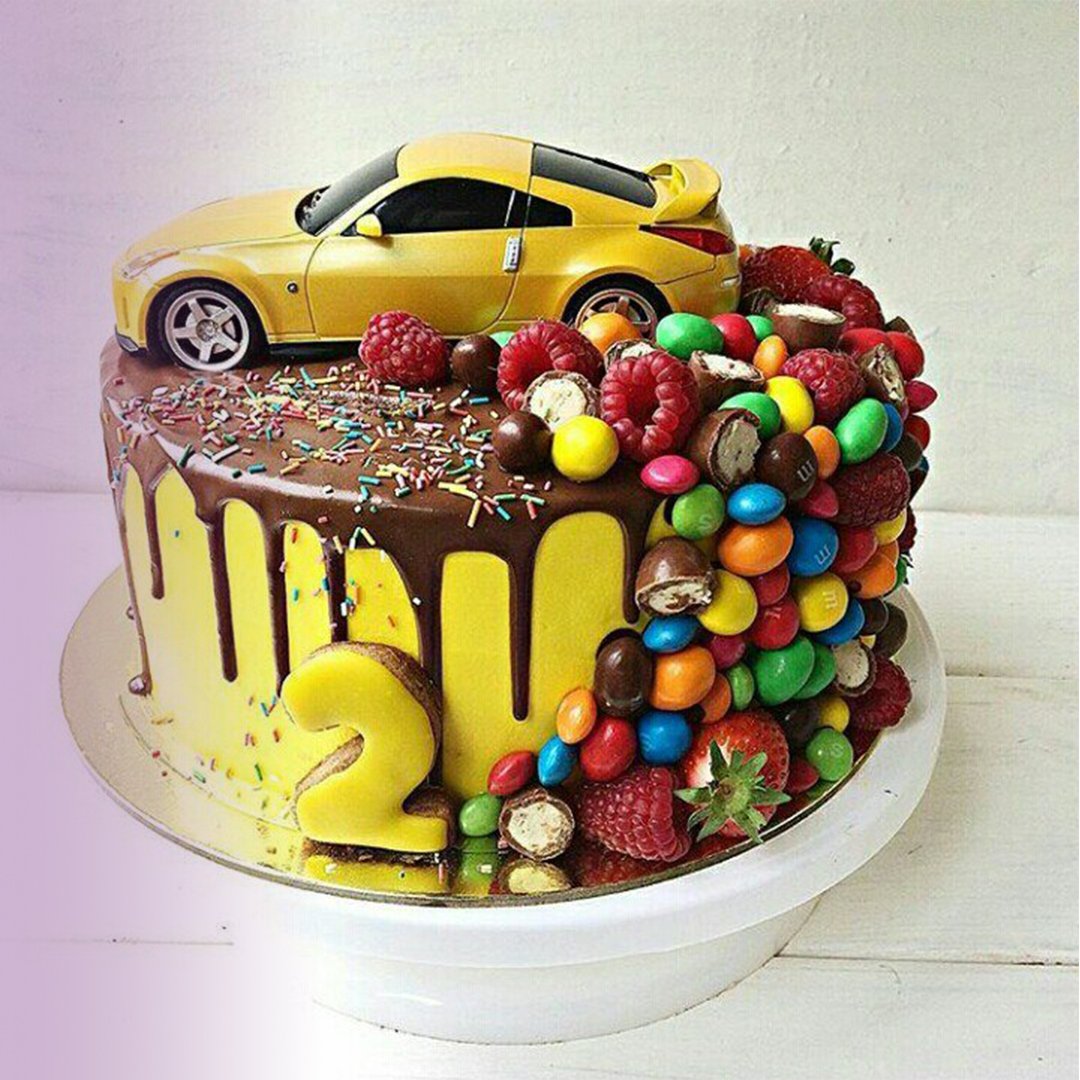 Украшение тортов для подростков