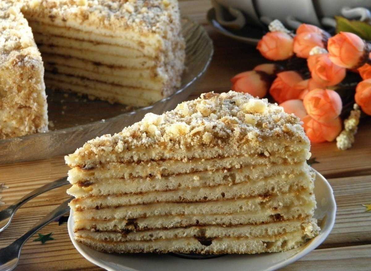 Домашнее мороженое с вафельными коржами