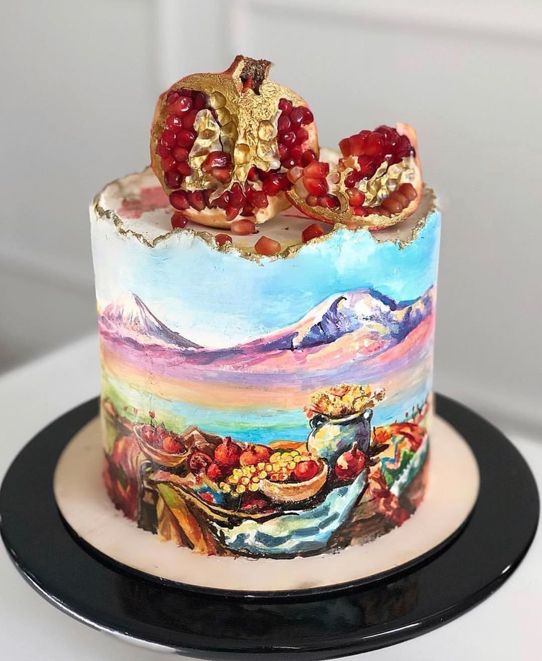 Стильный торт для девочки