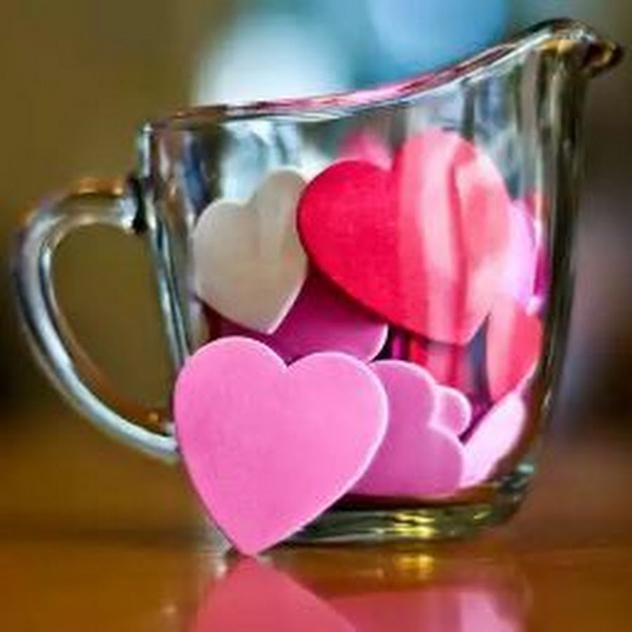 Доброе утро с сердечками и пожеланиями картинки