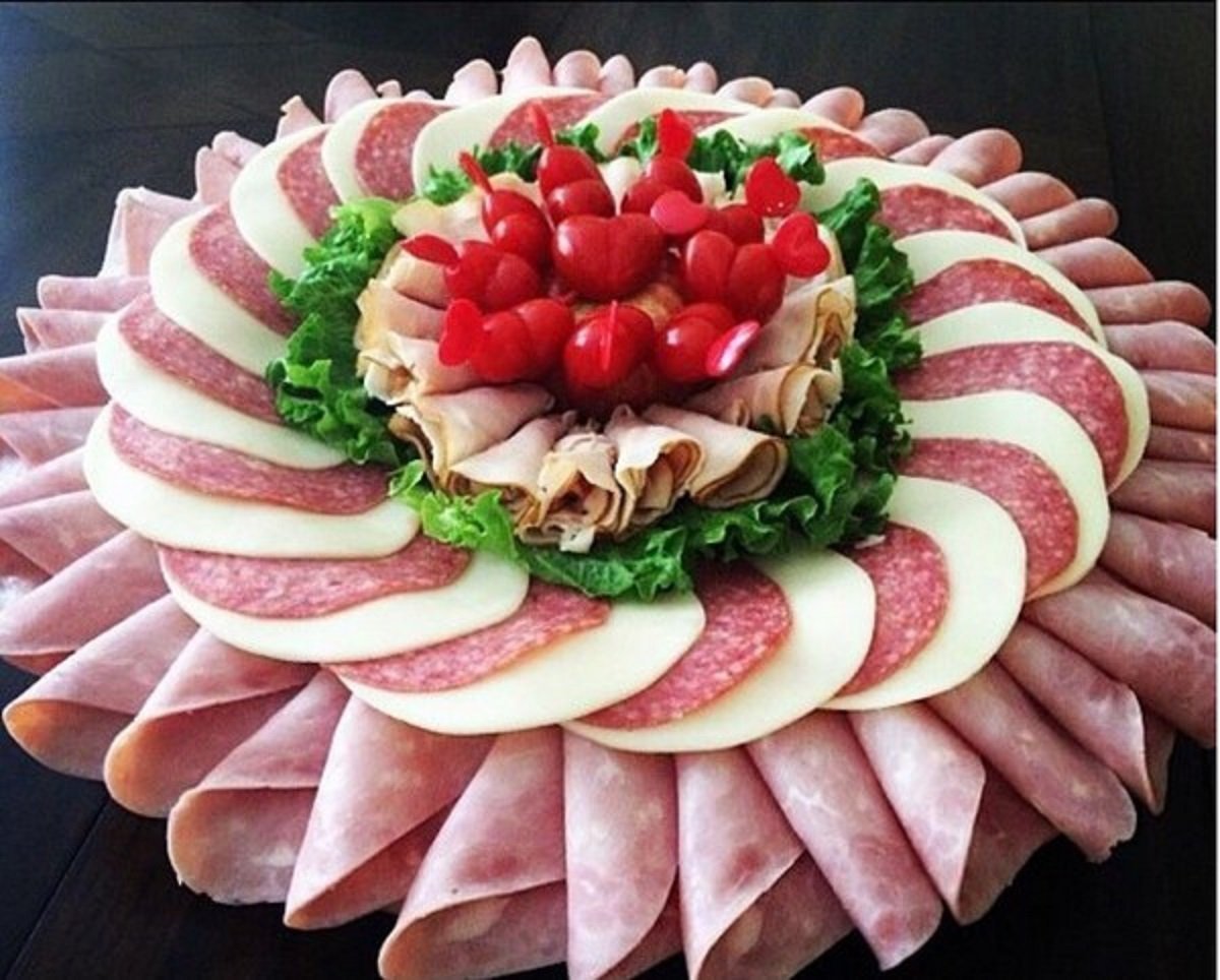 Украшение сырной тарелки