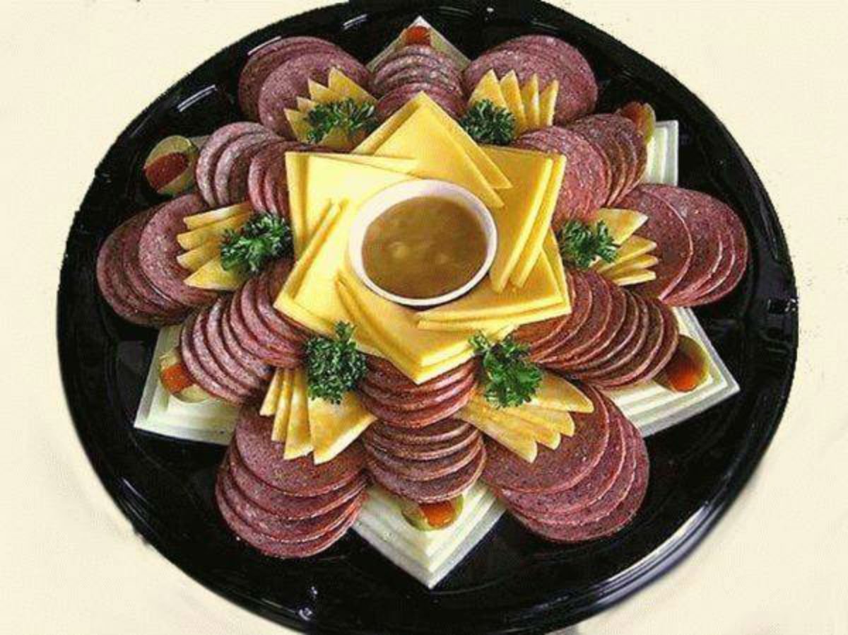 Мясная и сырная нарезка