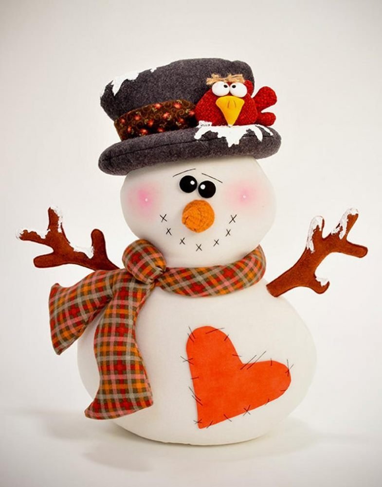 Снеговик из бутылочки