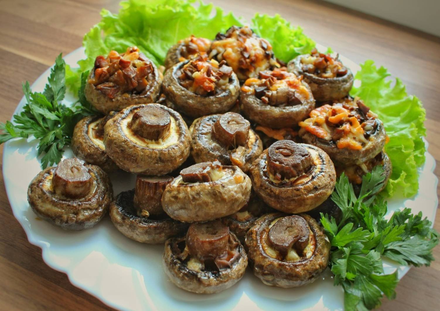 Рецепт со свежими грибами