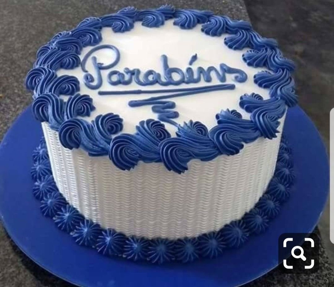 Украшение торта для мужчины кремом