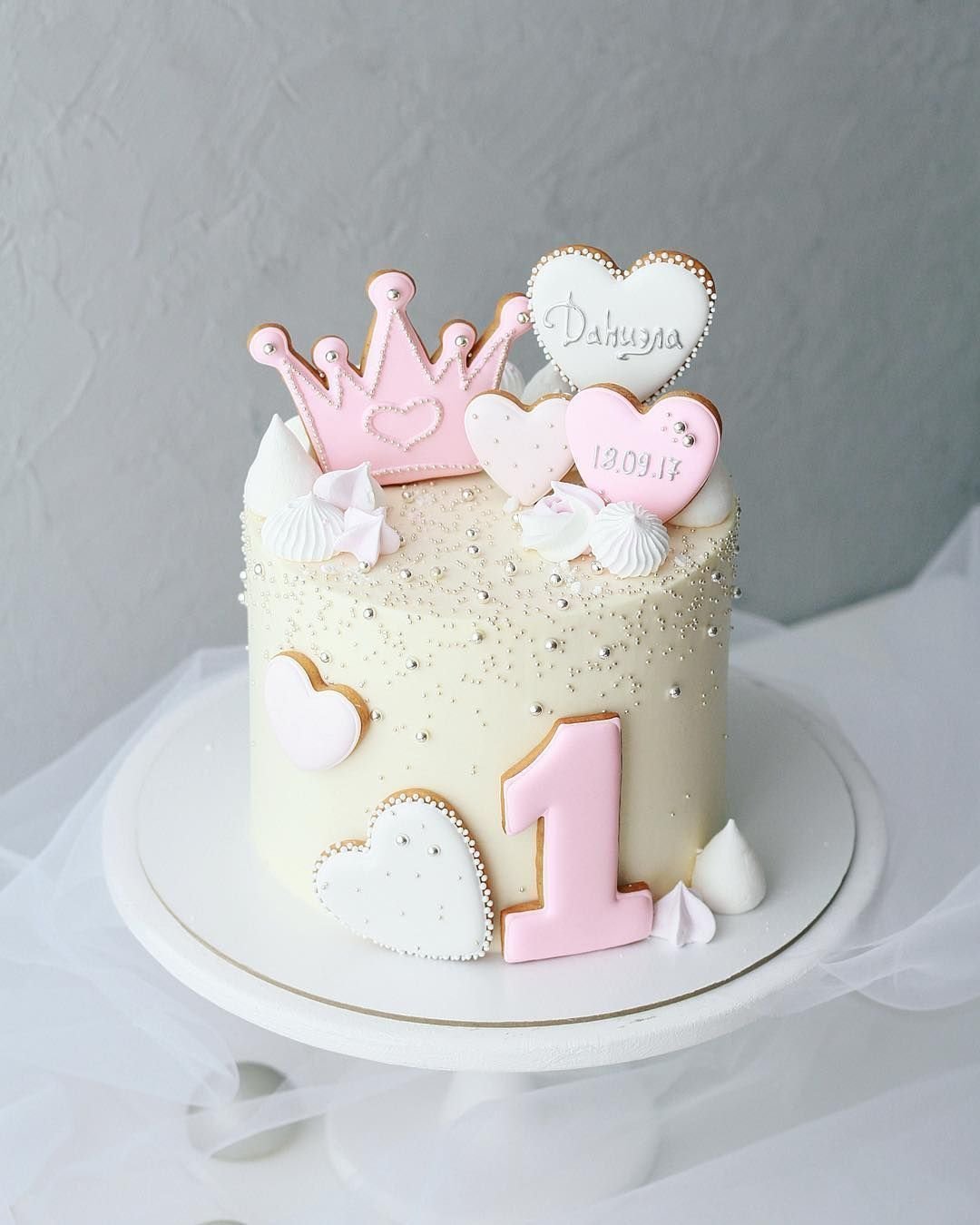 Торт на годик девочке