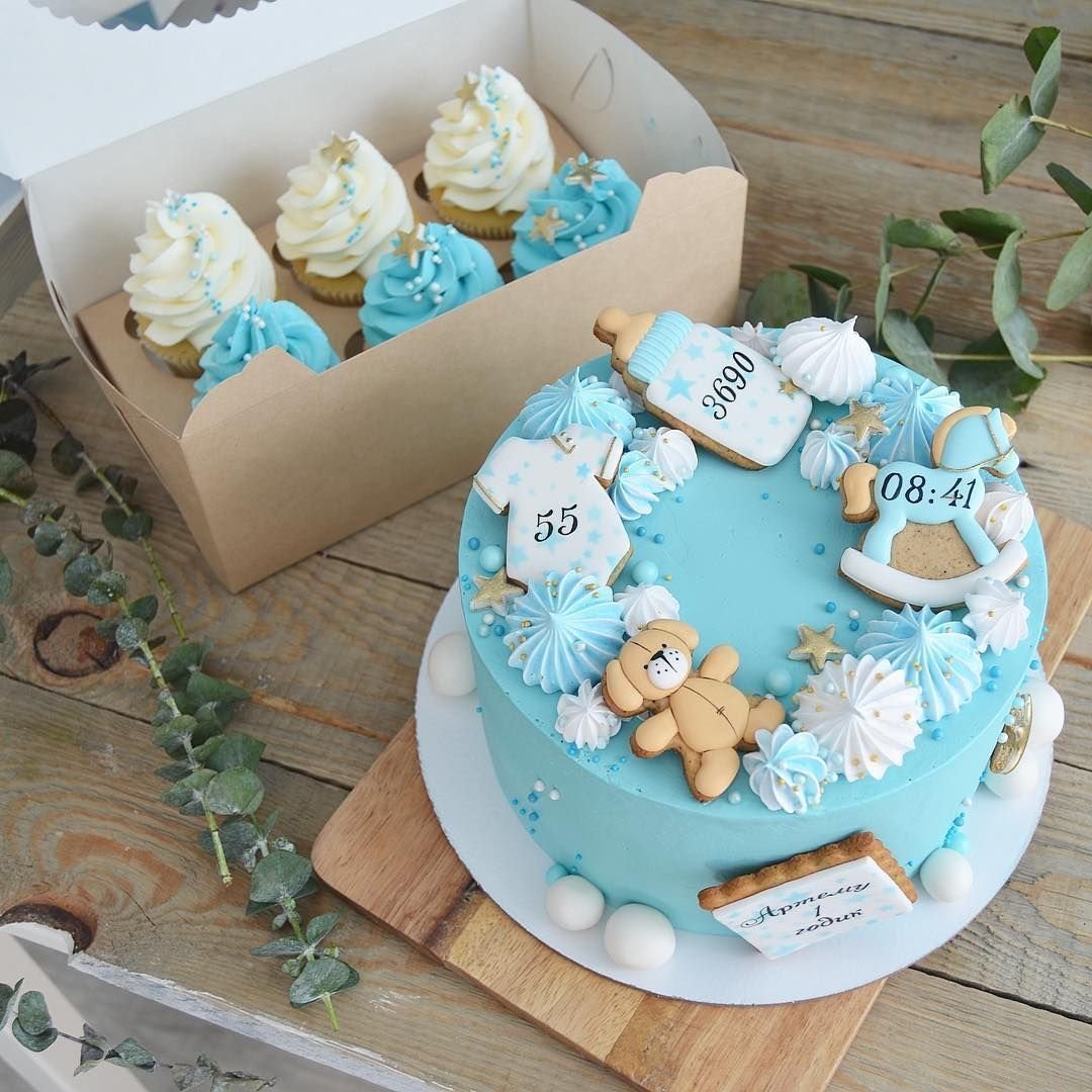 Торт на 6 месяцев девочке