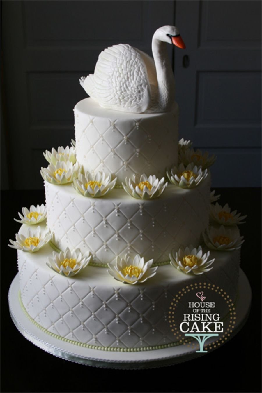 Торт лебедь