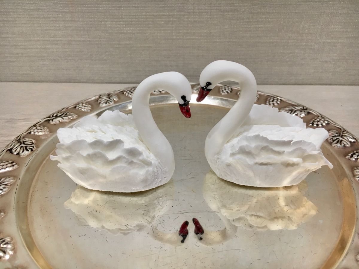 Торт на фарфоровую свадьбу