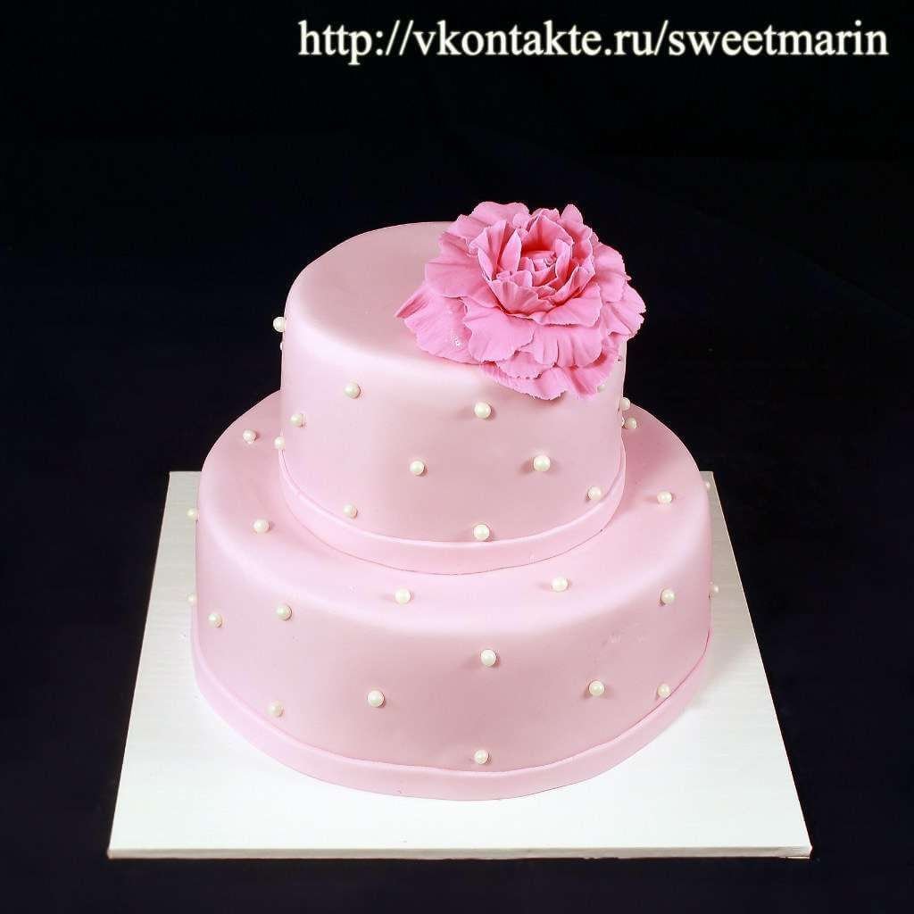 Сделать розовый торт. Розовый торт. Розовый двухъярусный торт. Нежный розовый торт. Мастичный розовый торт.