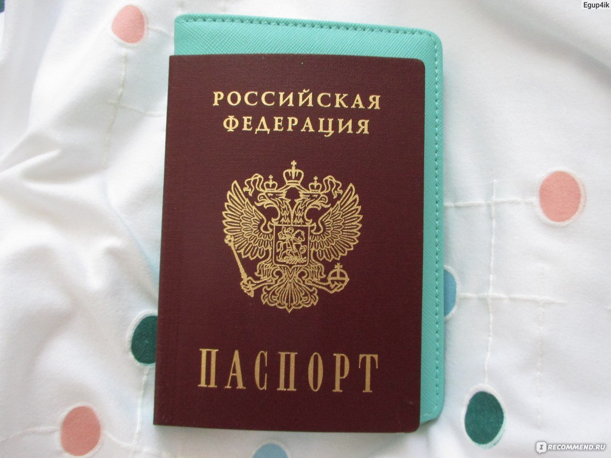 Торт в виде паспорта