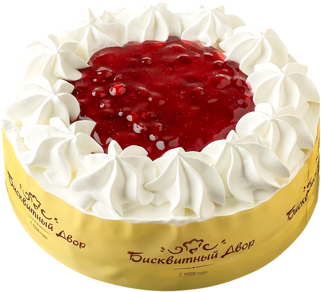 Торт муссовый клубничный чизкейк