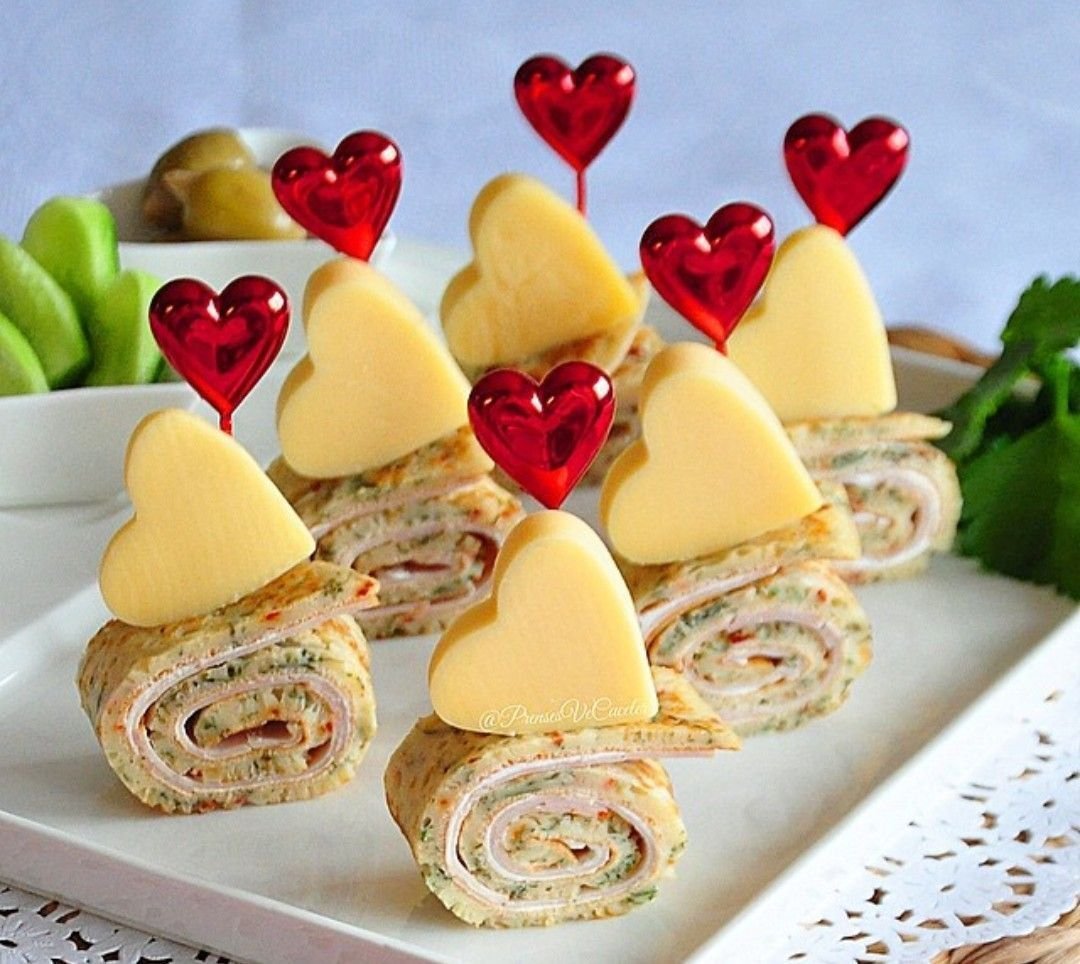 Блюда на день влюбленных