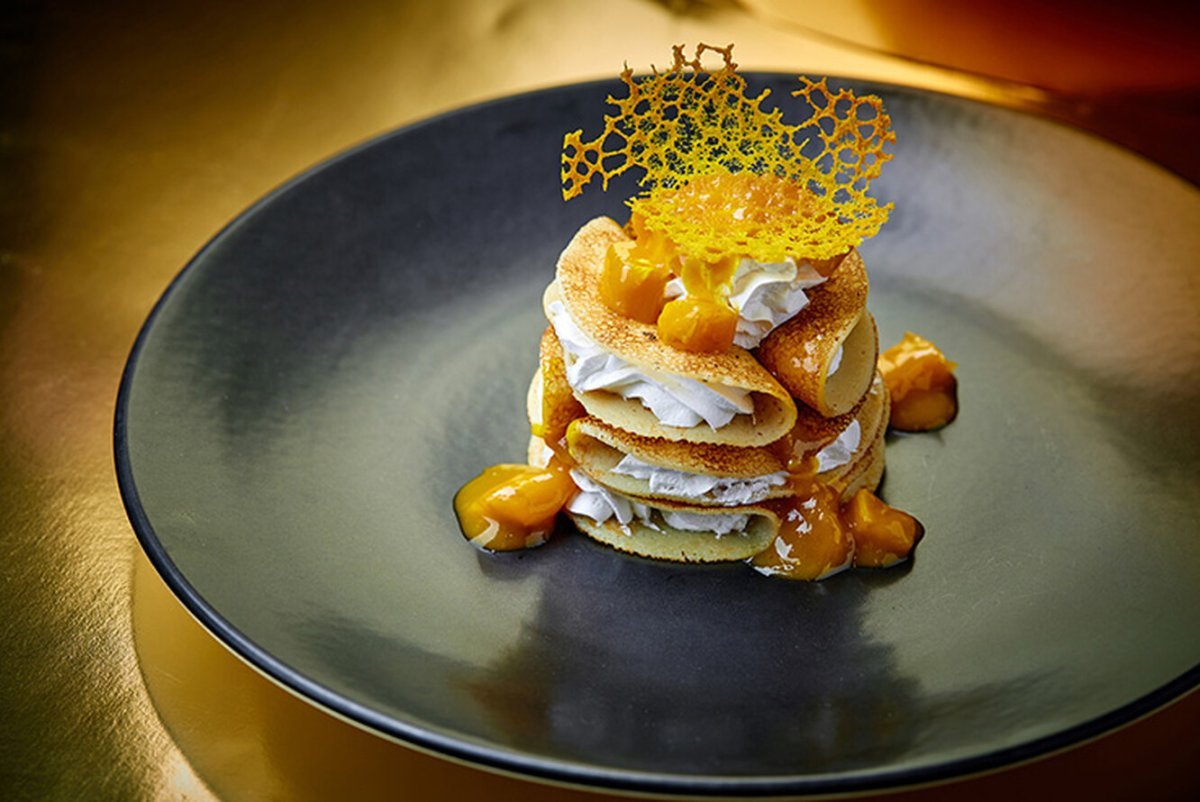 Необычная подача блинов