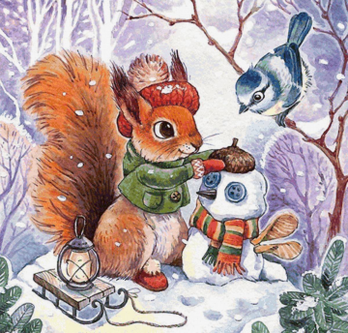 Виктор Зарубин художник открытки