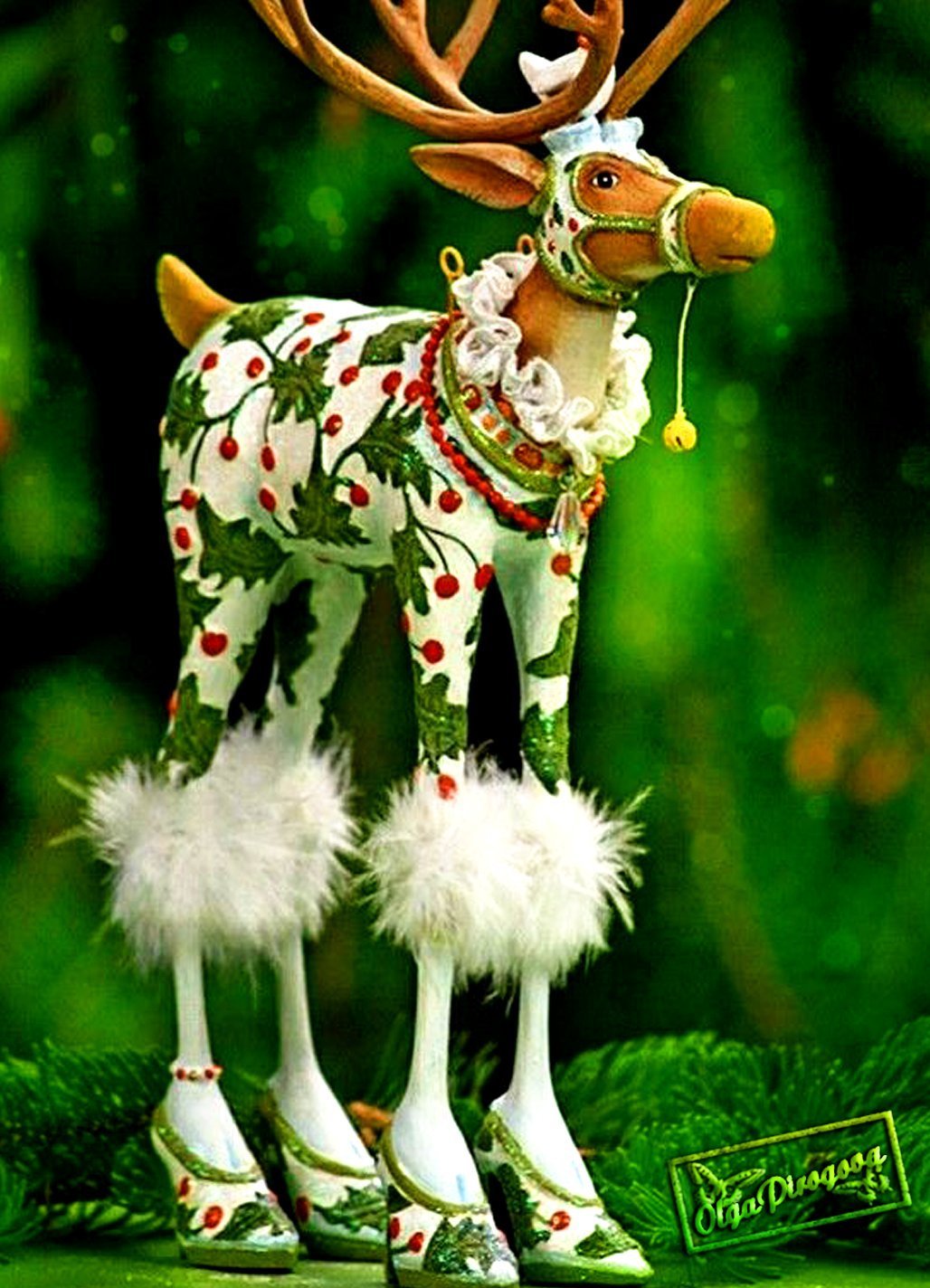 Новогодние игрушки из дерева