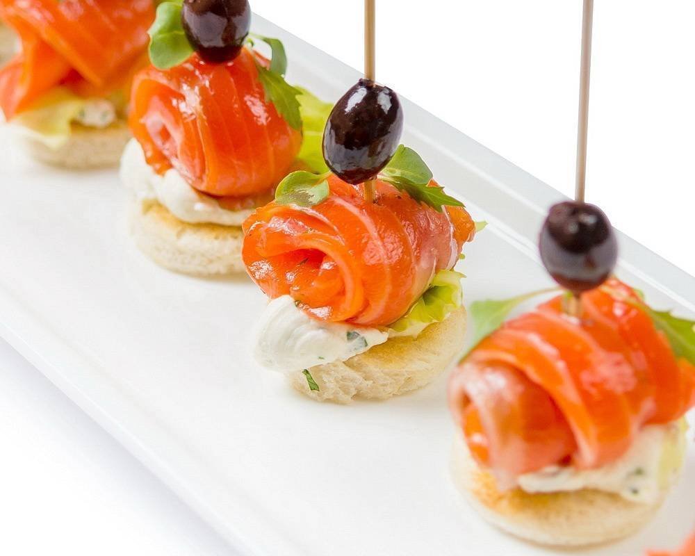 Бутерброды для фуршета