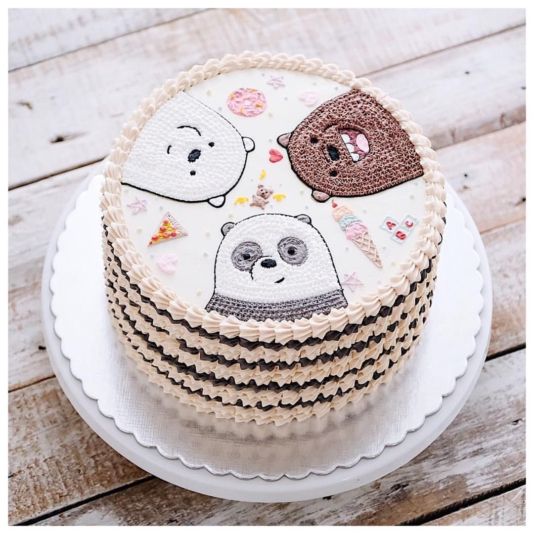 Торт в виде мишки