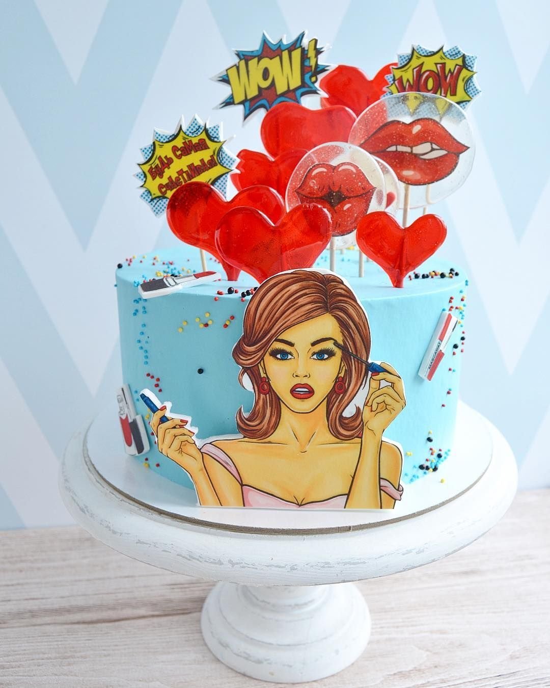 Креативные торты для женщин