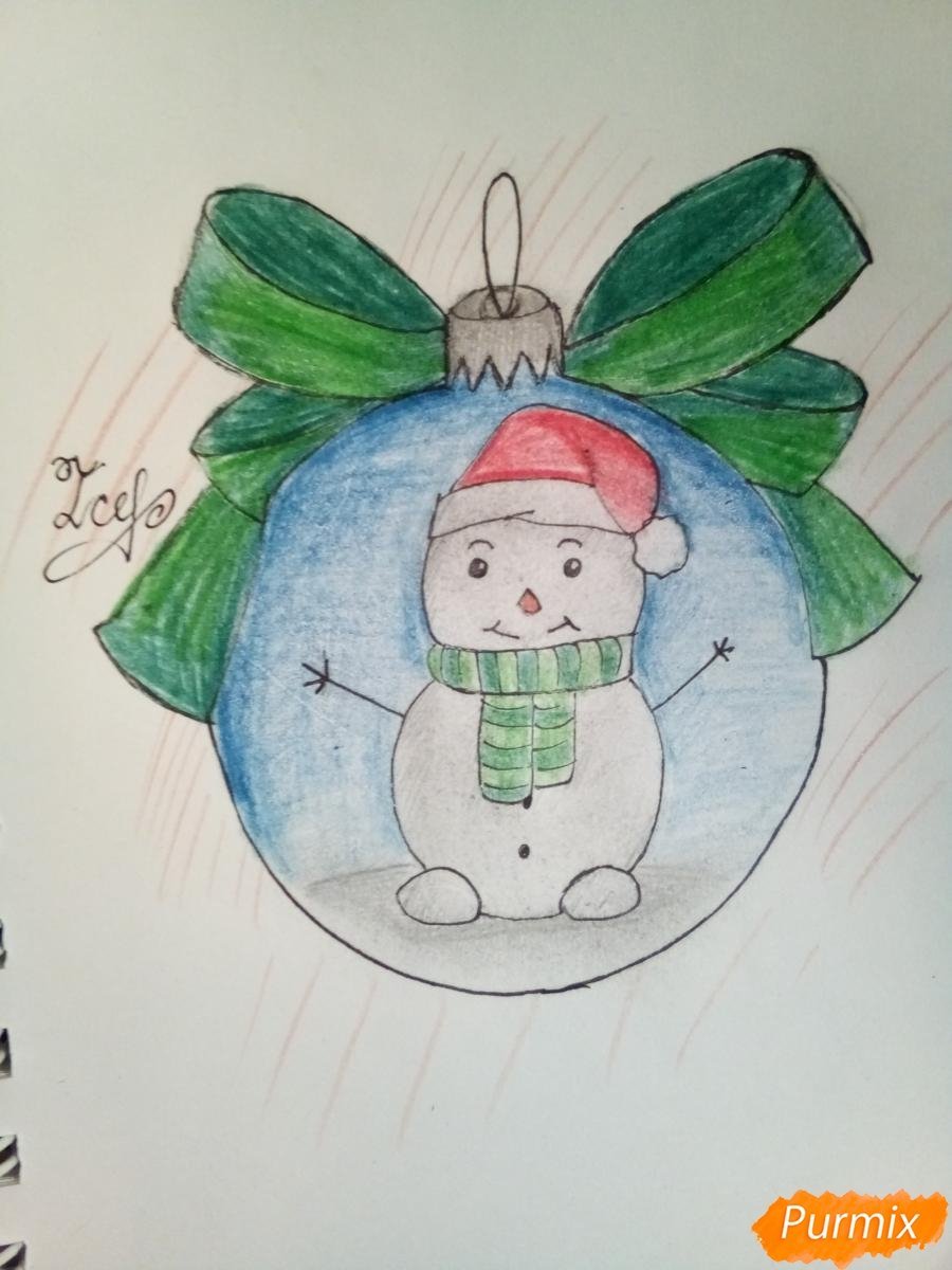 Рисунки на новый год