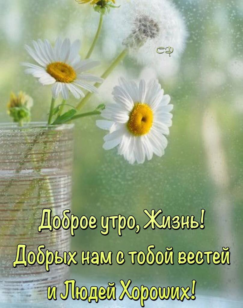 Доброе утро берегите себя