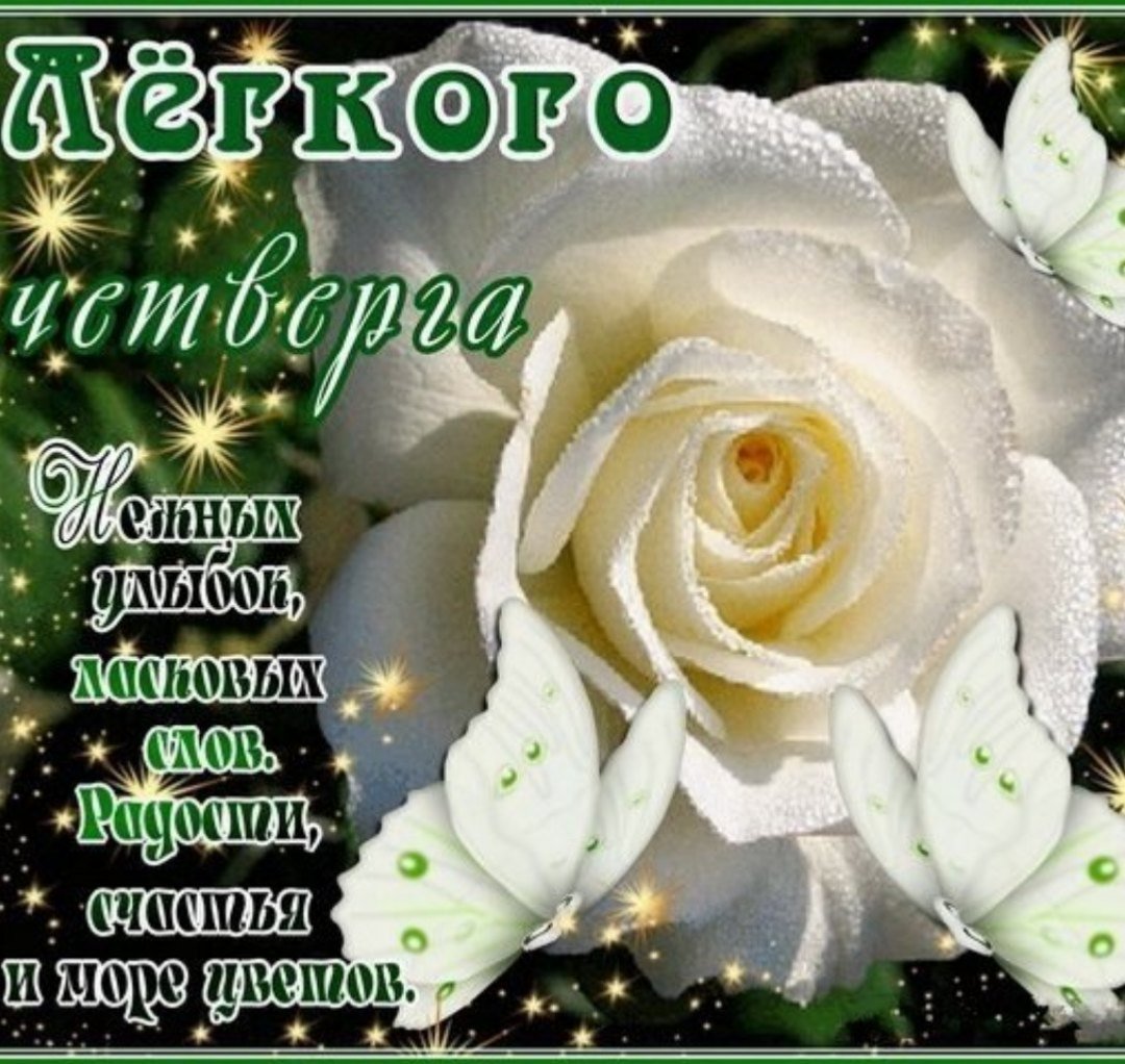 Открытки с добрым утром четверга