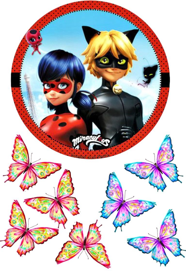 Торт леди баг и супер кот для мальчика