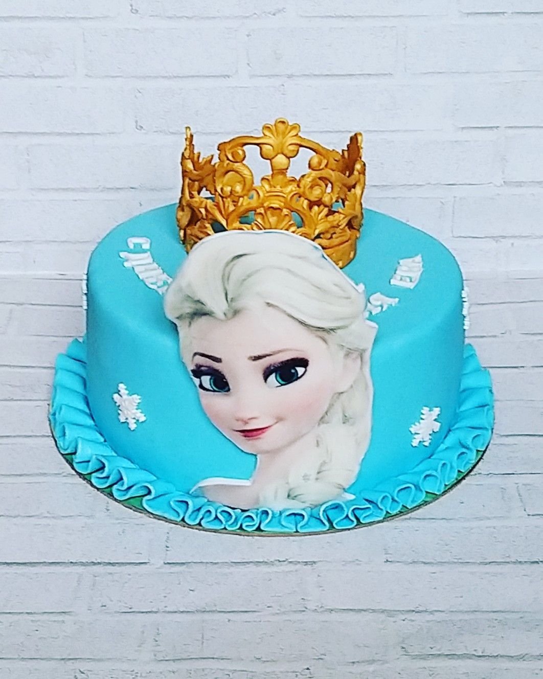 Торт принцесса Эльза