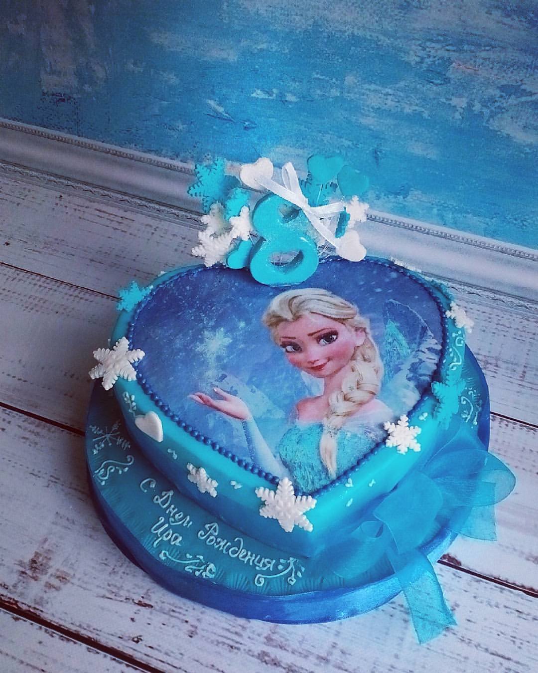 555 Торт детские для девочки Эльза