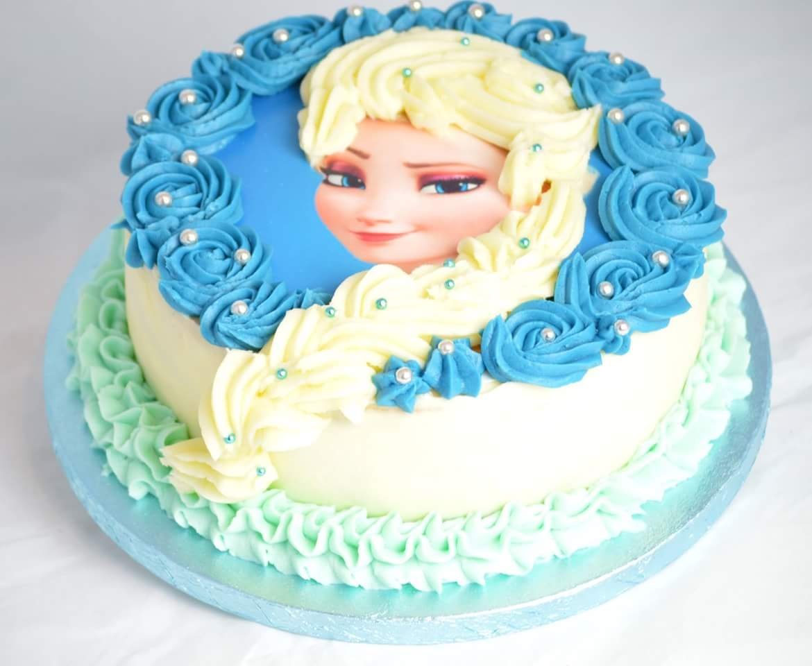 Торт Эльза из крема