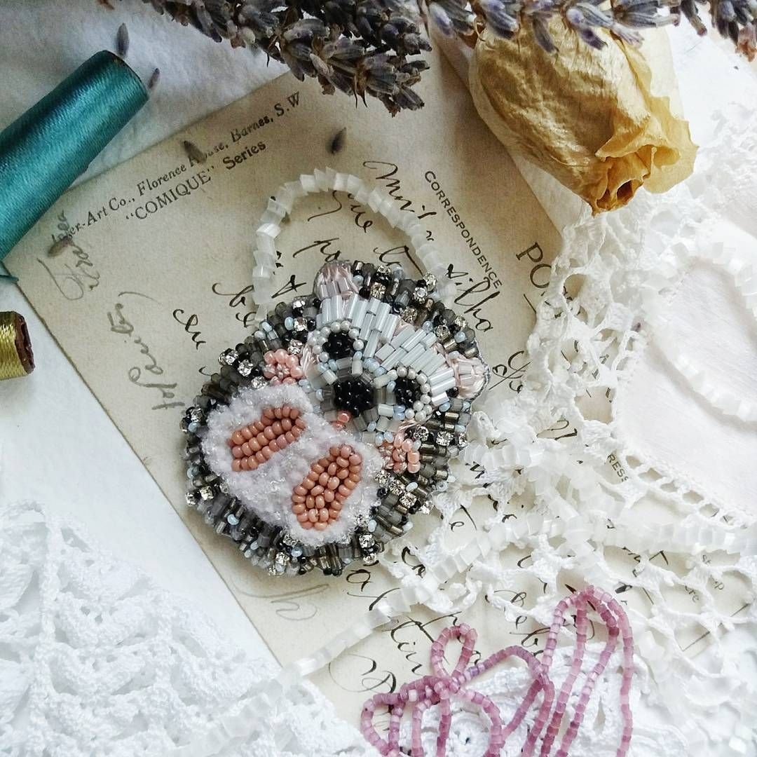 Новогодние сувениры из бисера