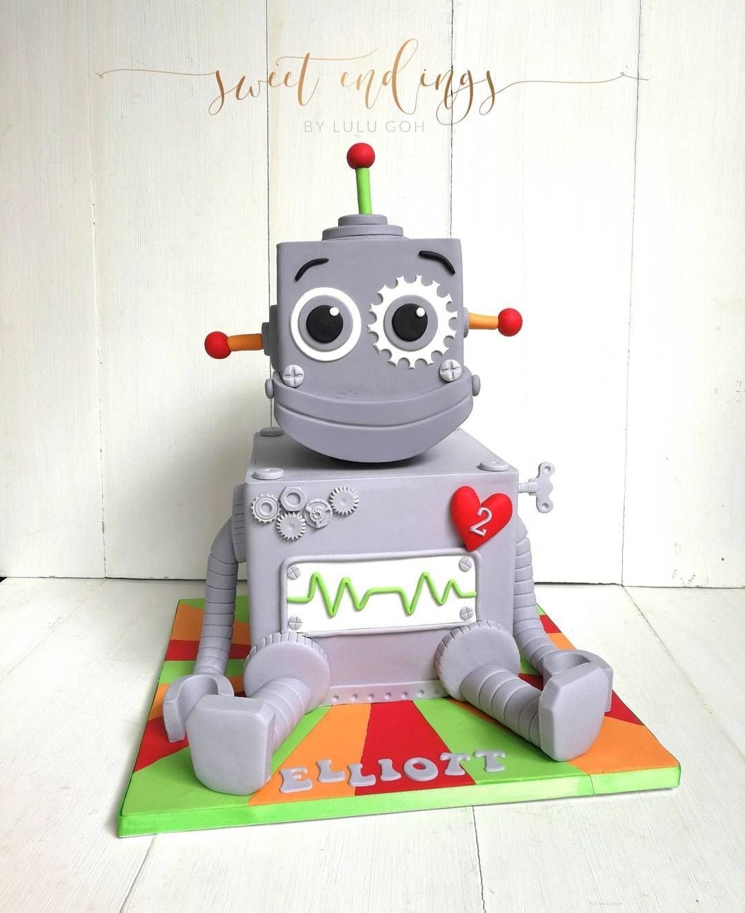 День рождения мальчику тема робот