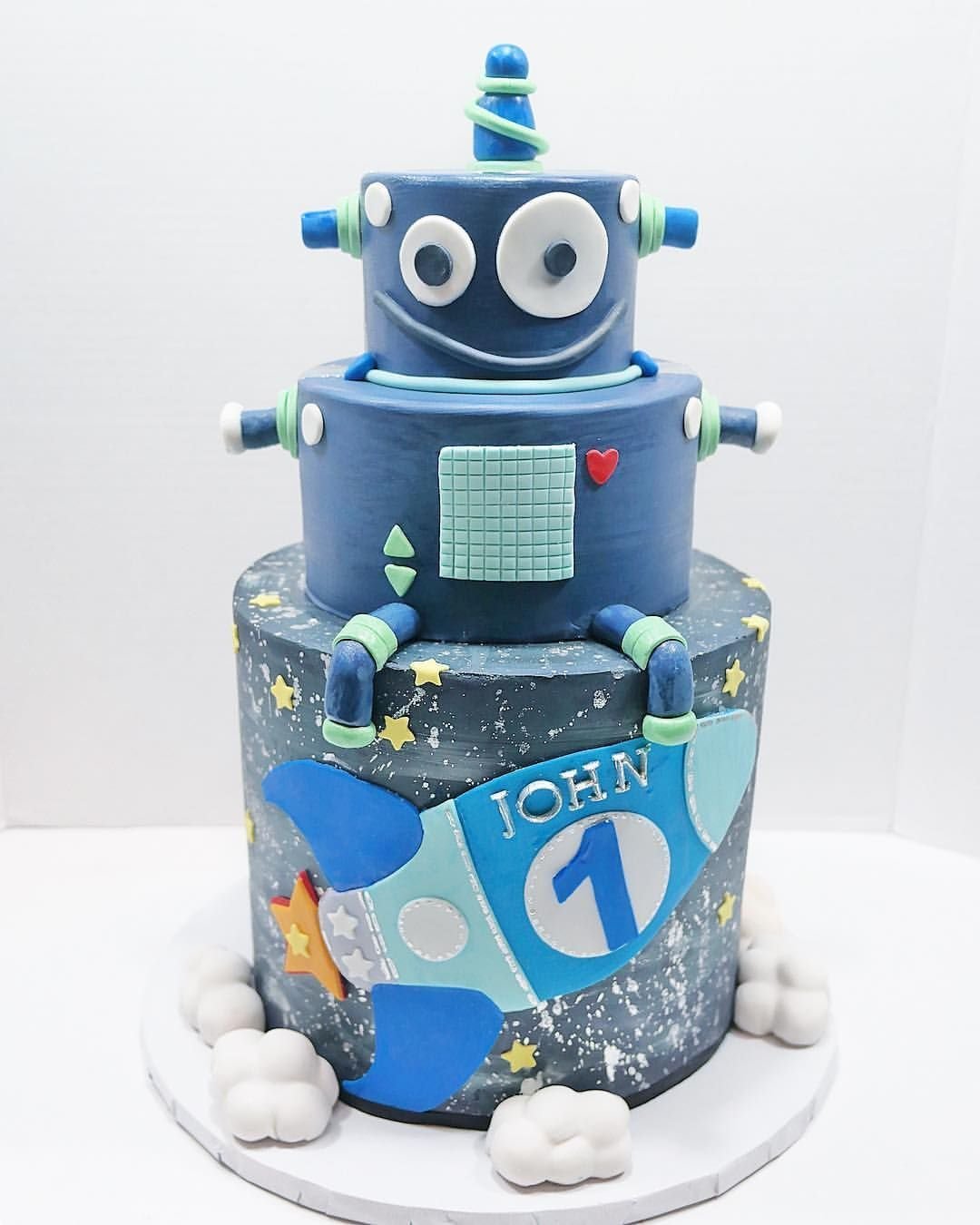 Тортик с роботом