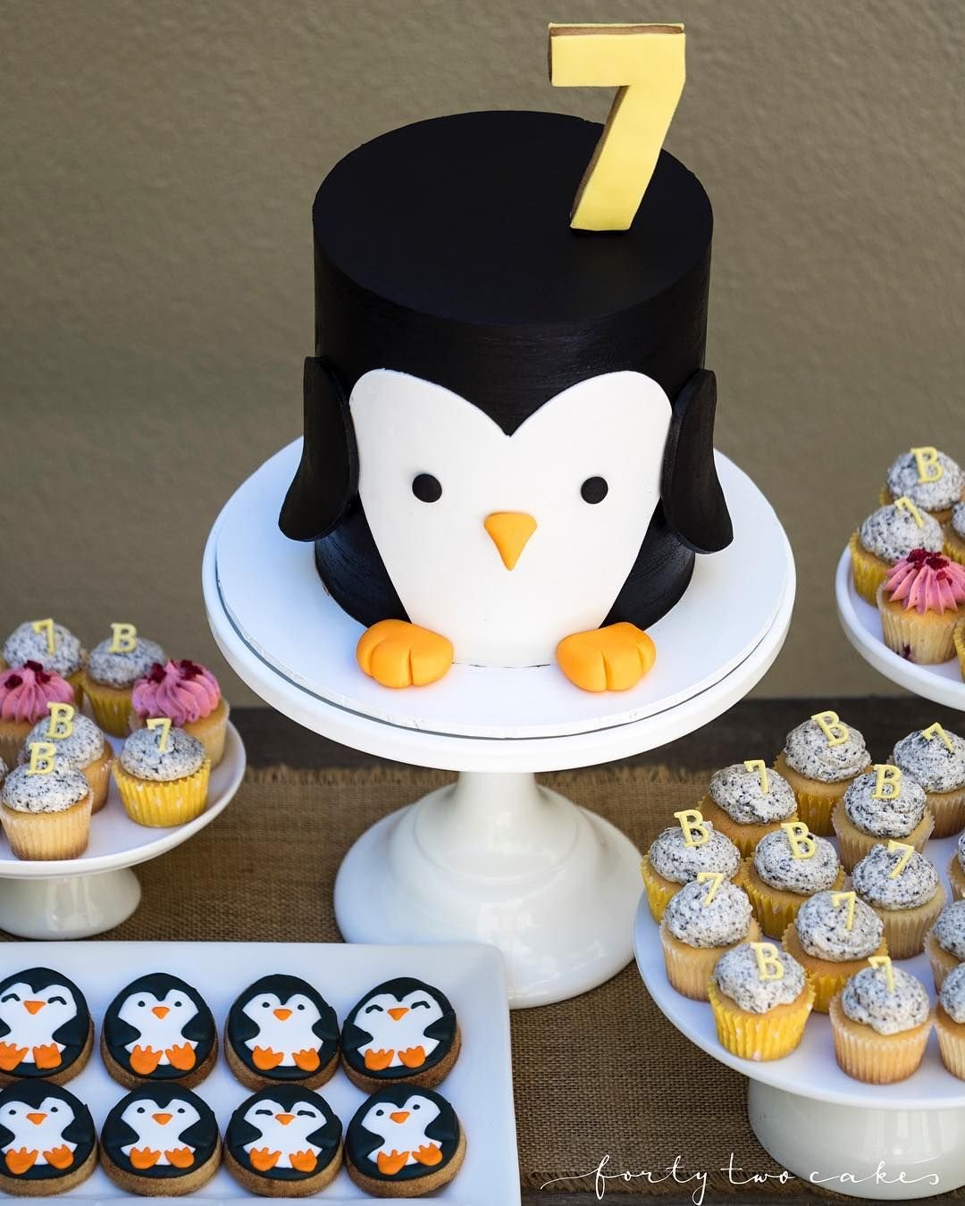 Пингвин из шоколада