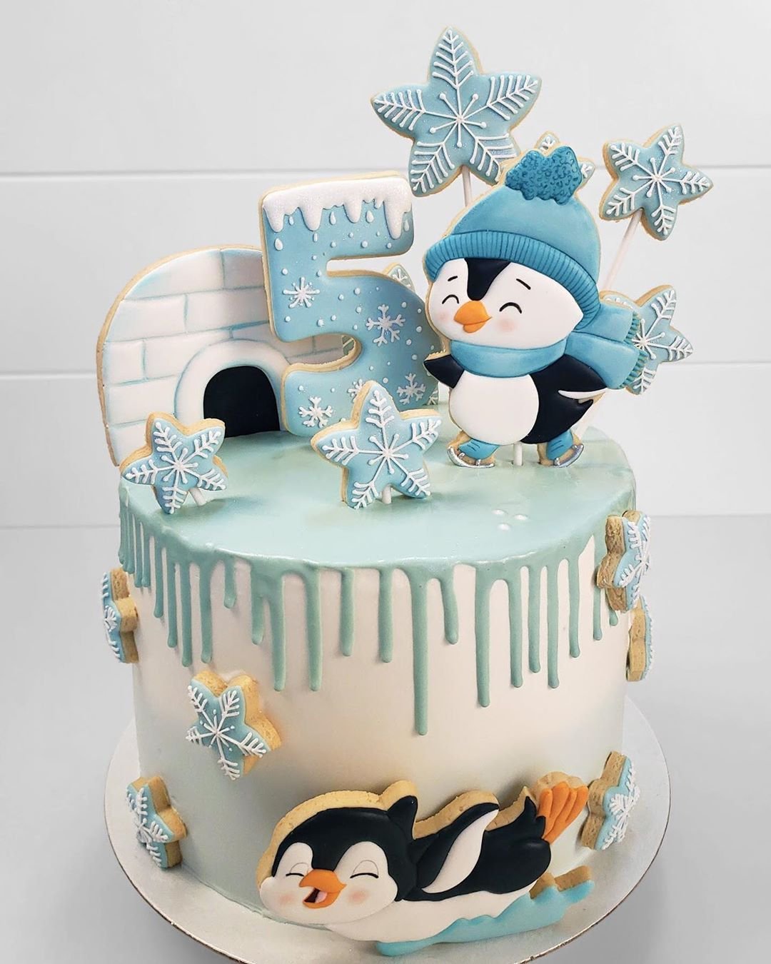 Торт с пингвиненком Вилли