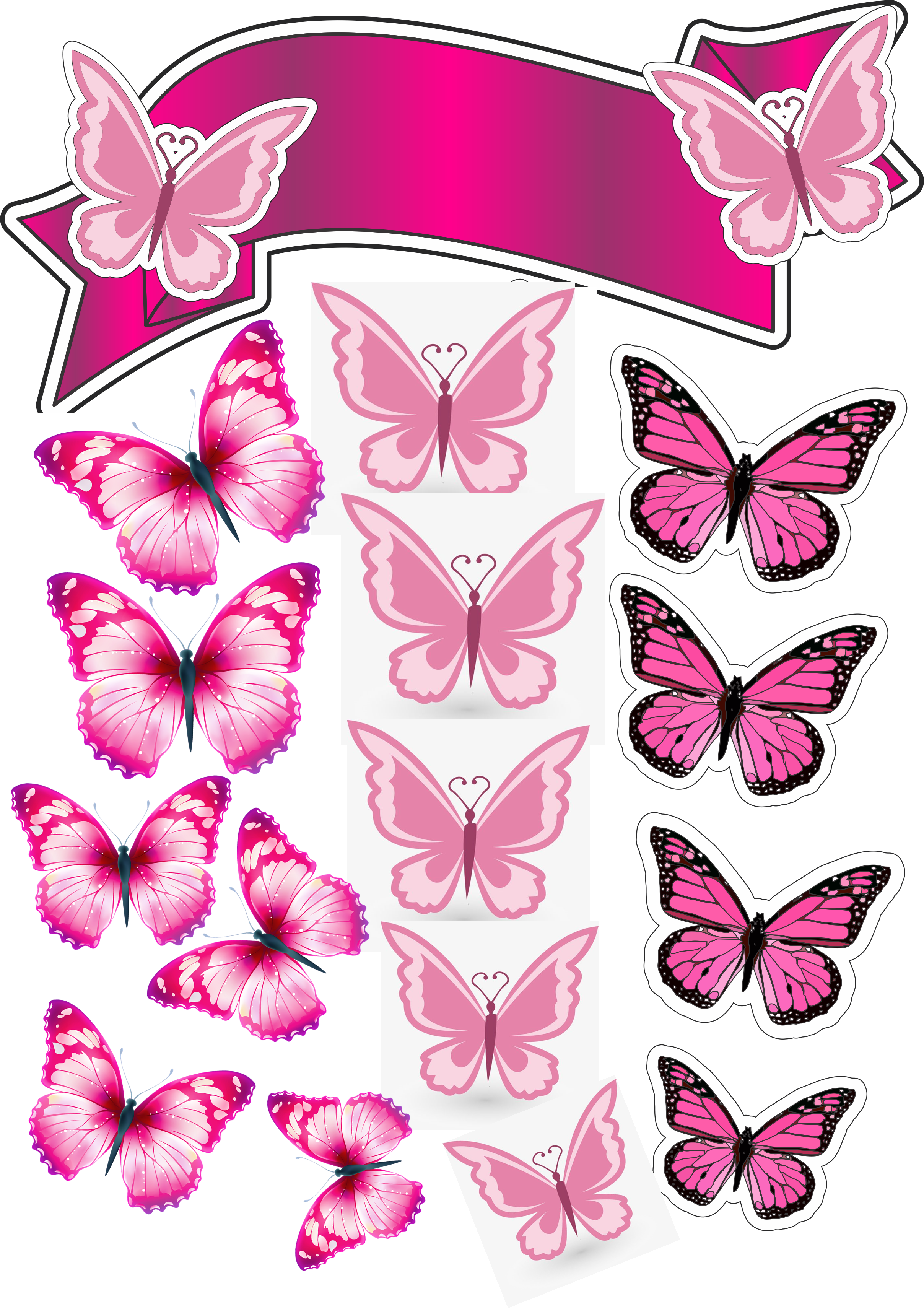 Торт «бабочки». Розовые бабочки. Бабочки шаблон для печати на торт. Бабочки для печати.