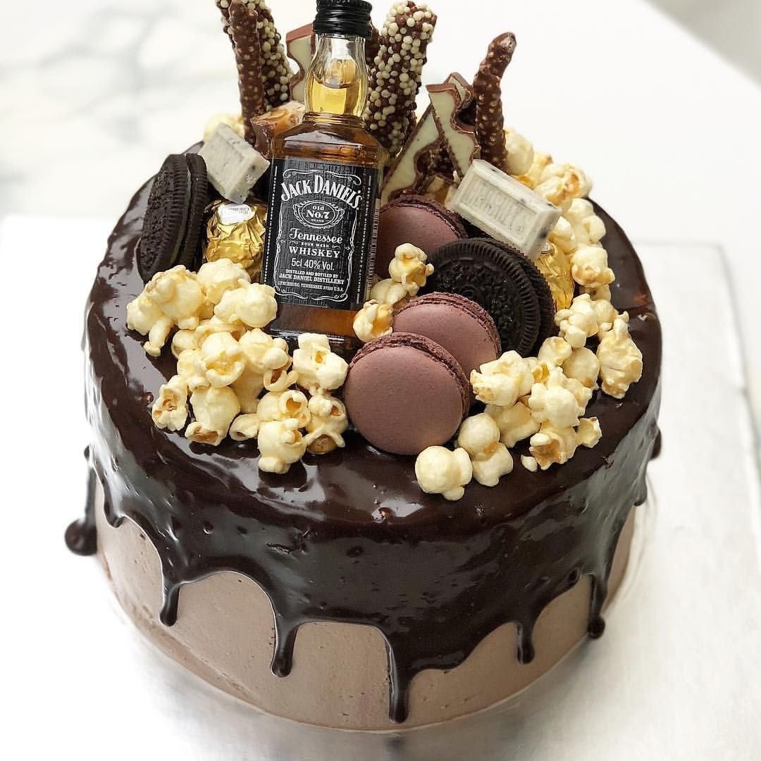 Украшение прямоугольного торта